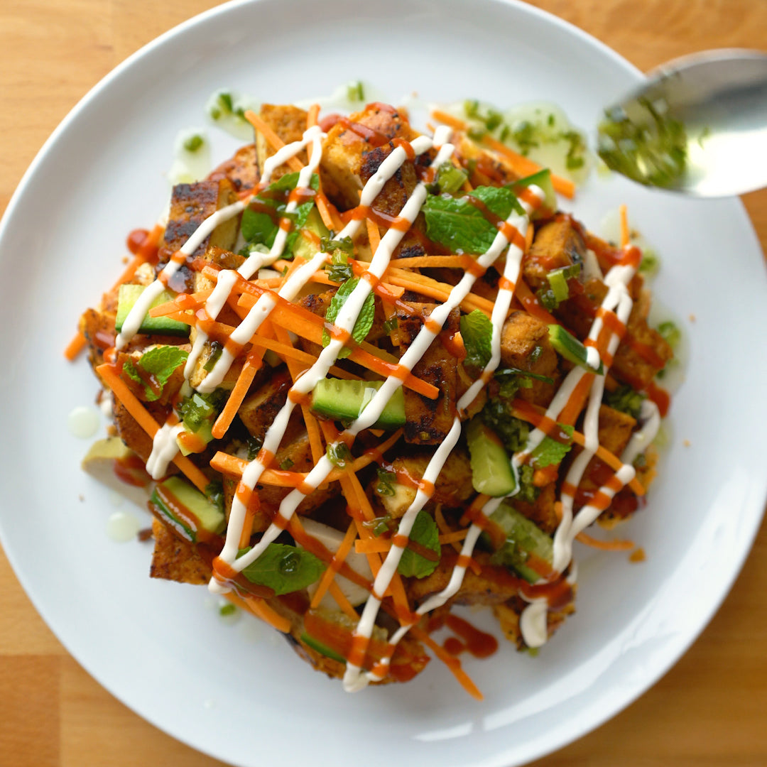 Vietnamese Grilled Spicy Bread (bánh mì nướng muối ớt)