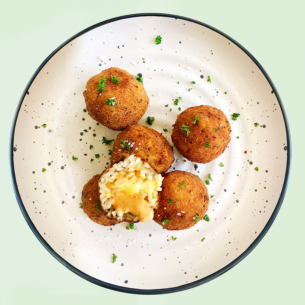 Food Dibble Spicy Arancini Balls with Dibble Chipotle Mayo - Dibble Foods