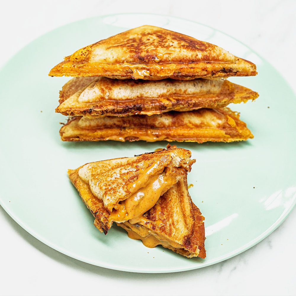 SPICY MUSHROOM TOASTIE WITH DIBBLE CHIPOTLE MAYO