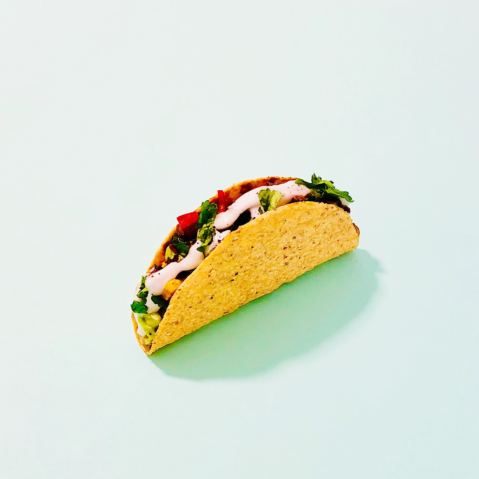 Spicy Black Bean Tacos with Dibble Mayo