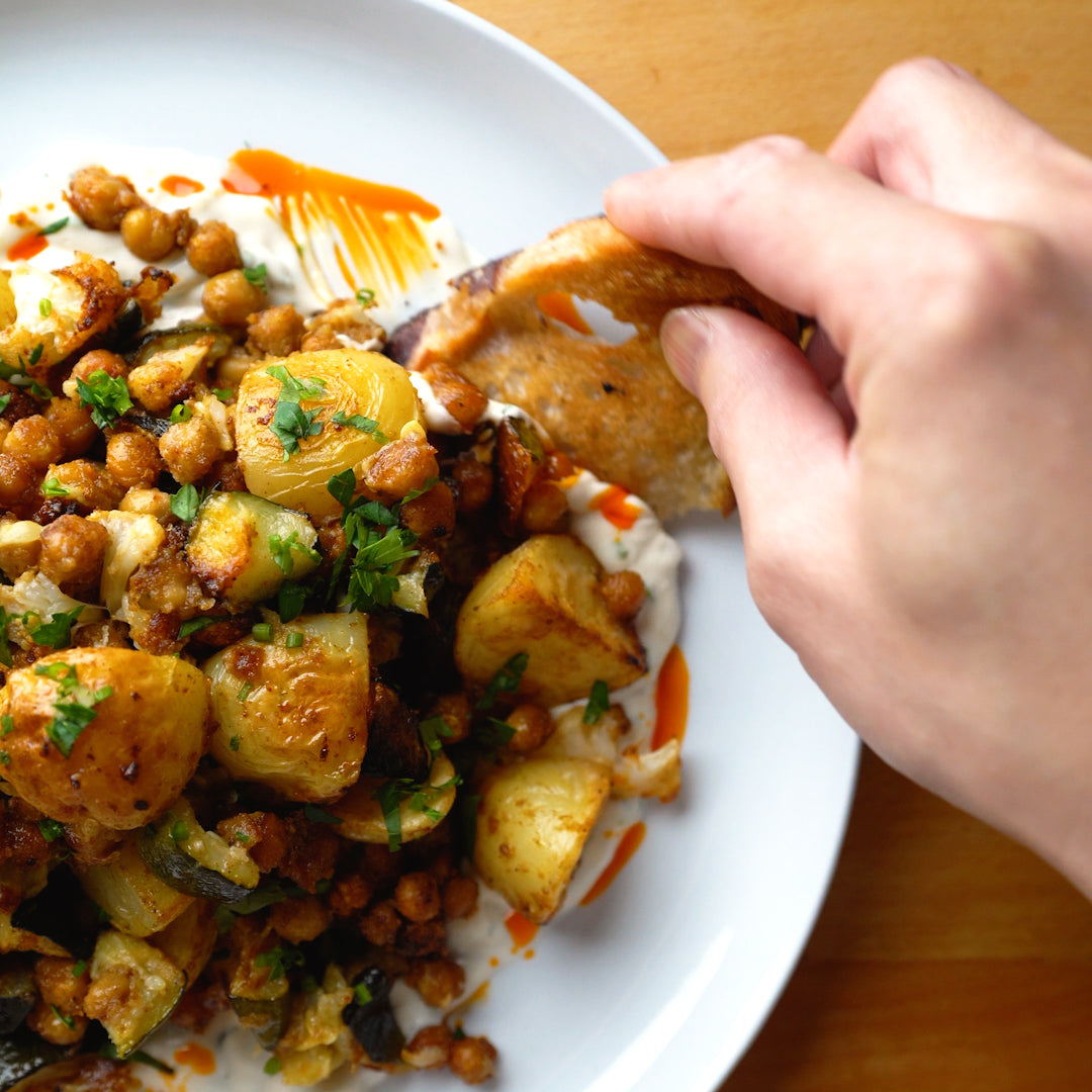 Spicy Roasted Veggies