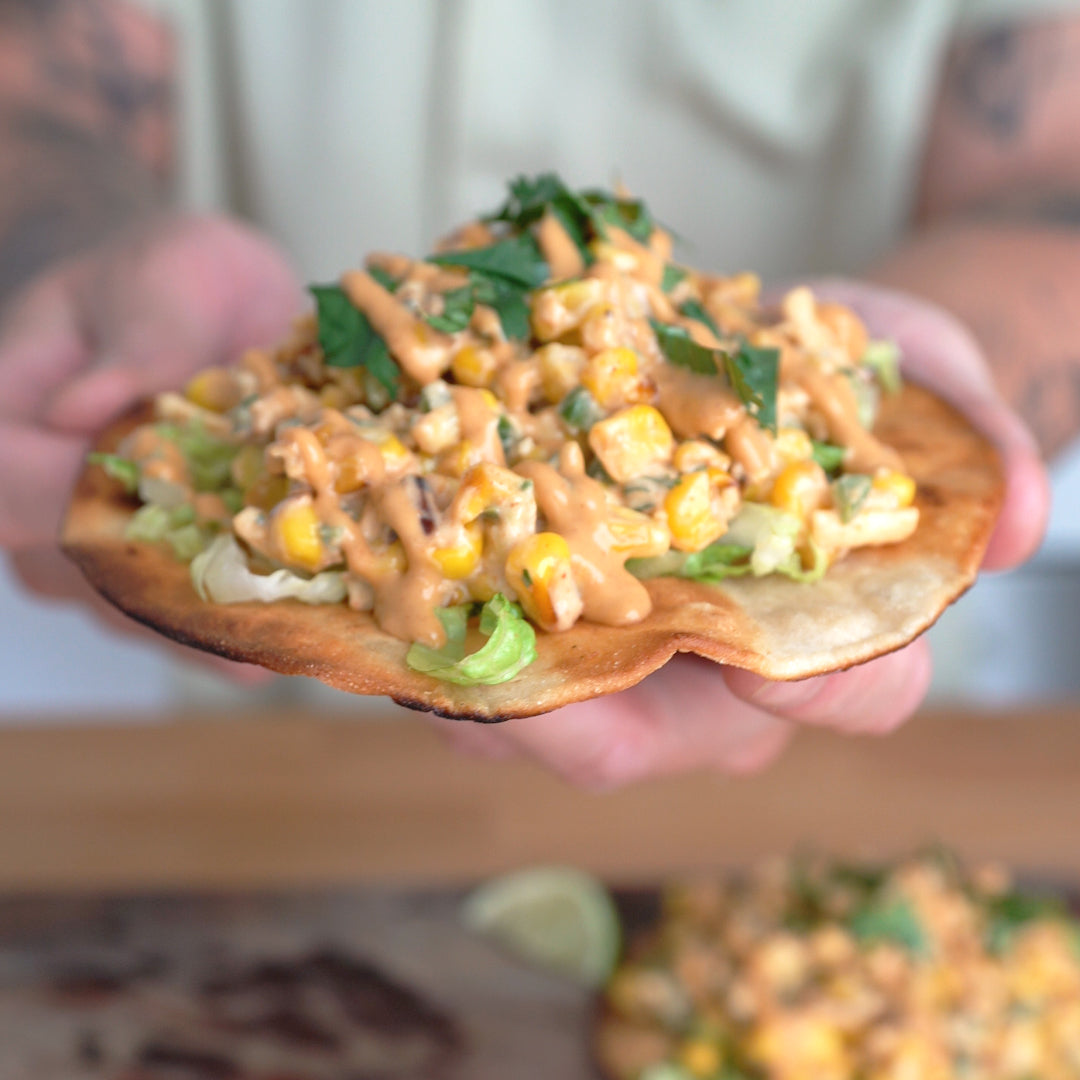 Esquites Tostadas