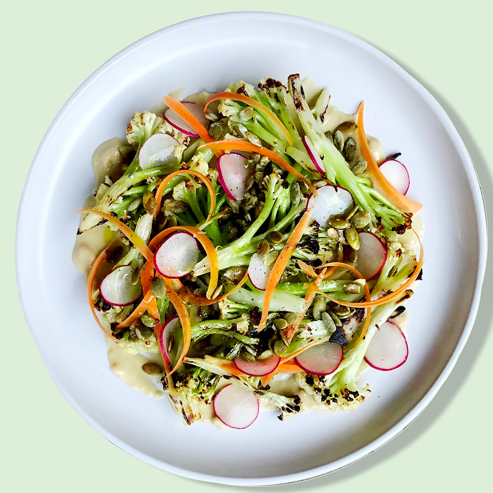 Grilled Fioretto with Dibble Peanut Aioli