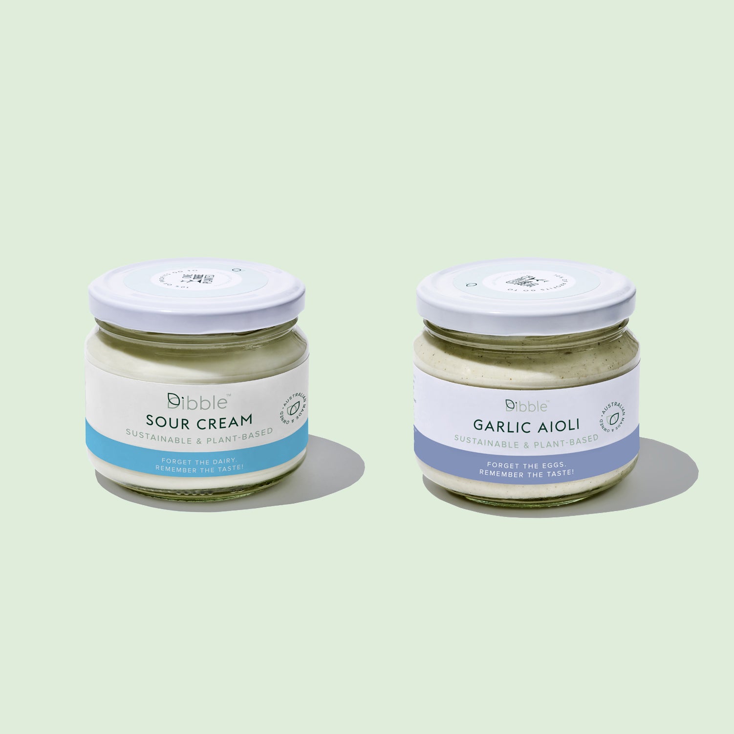 Twin Pack - Sour Cream (300g) & Garlic Aioli (300g)