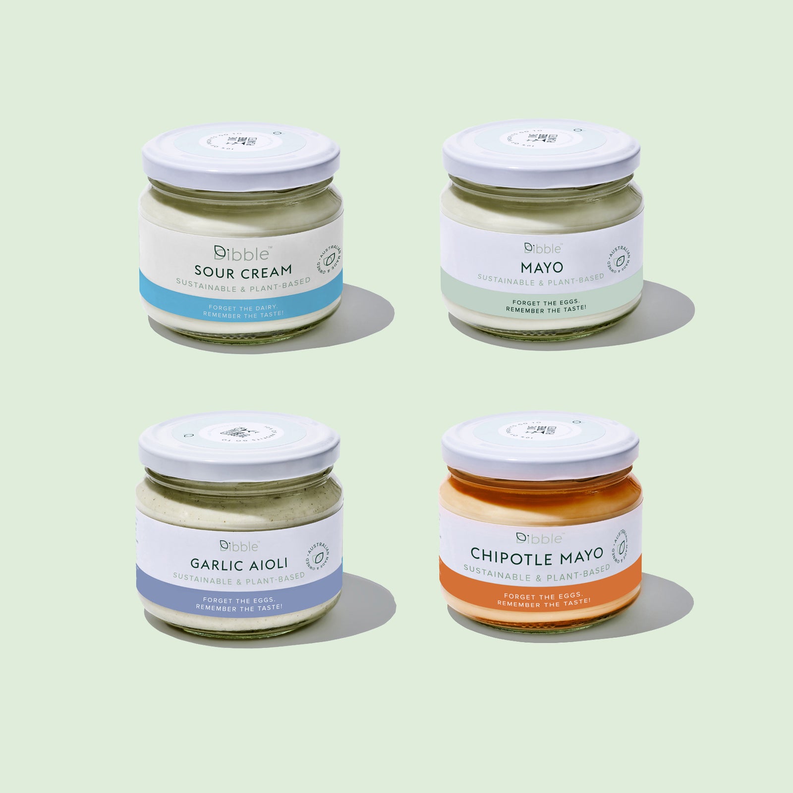 All Stars Pack - Sour Cream, Mayo, Garlic Aioli & Chipotle Mayo (300g)